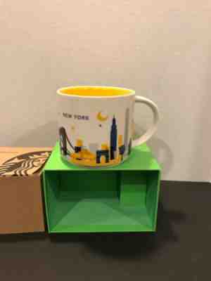 New York Starbucks You Are Here Collection 14oz Coffee Mug Cup New NIB - Sold on eBay Dec, 5th 2019 for $22.49