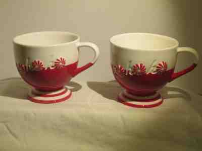 Starbucks Coffee Mugs Christmas Ho Ho Ho Red White Peppermint Swirl 2007 Holiday - Sold on eBay Dec, 5th 2019 for $16.00