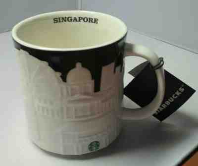 Starbucks Singapore 16oz  Mug 2013 w/ Tag - Sold on eBay Dec, 5th 2019 for $22.00