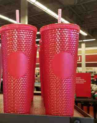 Starbucks Fall 2019 Limited Edition Studded Tumbler Cup - PINK - Sold on eBay Dec, 5th 2019 for $39.99
