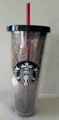Starbucks Spiderweb Glitter Tumbler Cup Limited Edition 2019 24oz Fast shipping! - Sold on eBay Dec, 5th 2019 for $36.00