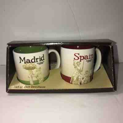 Starbucks City Mug, Madrid & Spain, Global Icon, 3oz Demitasse 2016 NEW - Sold on eBay Dec, 5th 2019 for $21.95