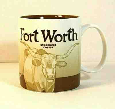 Starbucks Coffee Mug Fort Worth Cup 16oz 2011 Collector - Sold on eBay Dec, 5th 2019 for $29.27