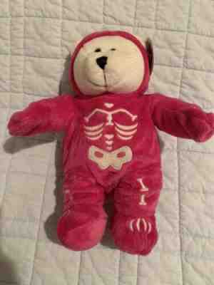 2004 STARBUCKS Plush 35th ED Halloween PINK SKELETON BEARISTA BEAR Glows NWT - Sold on eBay Dec, 4th 2019 for $20.00