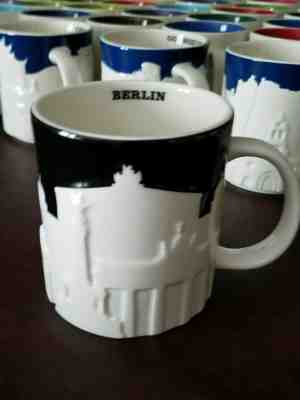 rare mugs Starbucks 2012 BERLIN Skyline City Relief Collector Series 16 oz w/SKU - Sold on eBay Dec, 4th 2019 for $29.95