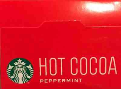 New-Starbucks Peppermint Hot Cocoa 8-1oz Packets Exp Date 2/6/21 Christmas Gift - Sold on eBay Dec, 4th 2019 for $15.00