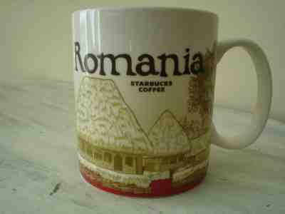 Starbucks Coffee ROMANIA Collectors Series 16 oz  Coffee Mug Cup 2009 Excellent - Sold on eBay Dec, 4th 2019 for $65.00