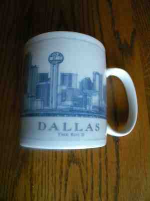 STARBUCKS  Dallas The Big D Architecture City Series 18oz Mug 2008 Coffee Mug - Sold on eBay Dec, 4th 2019 for $17.99
