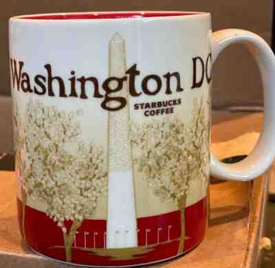 NEW Starbucks WASHINGTON DC Global City Icon Collector Series 16oz Mug Cup - Sold on eBay Dec, 4th 2019 for $25.00