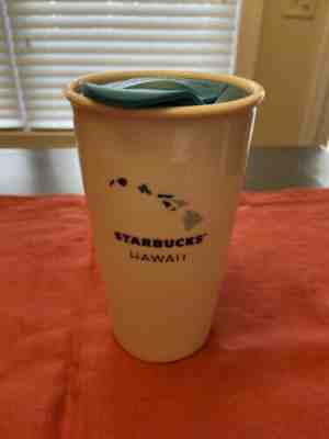 Starbucks Ceramic Travel Mug Hawaii 2014 With Lid - Sold on eBay Dec, 4th 2019 for $15.00