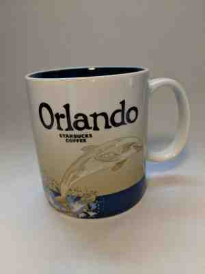 Starbucks Coffee Global Icon City Collector Series ORLANDO Mug Dolphin Florida - Sold on eBay Dec, 4th 2019 for $21.99