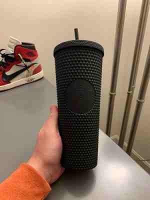 Starbucks Fall 2019 Limited Edition Studded Tumbler Cup Matte Black - Sold on eBay Dec, 4th 2019 for $92.00