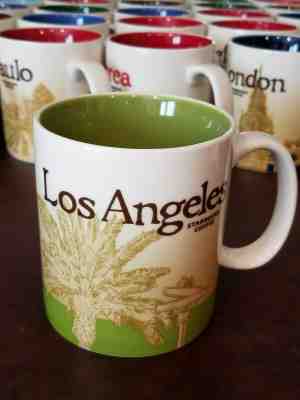 rare mug Starbucks 2009 LOS ANGELES Global City Icon Collector Series 16oz w/SKU - Sold on eBay Dec, 4th 2019 for $35.95