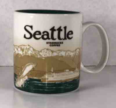 Starbucks Seattle Cup Mug Collector Series City Mug 2010 Global Icon - Sold on eBay Dec, 4th 2019 for $21.99