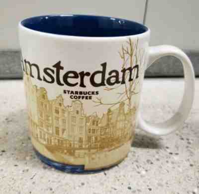 STARBUCKS Amsterdam Global Icon Collector Series  City Mug 16 Oz. - Sold on eBay Dec, 4th 2019 for $25.99