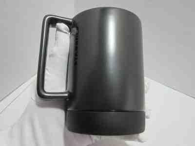 Starbucks Matte Black Ceramic w Non-Skid Bottom Cup/ Mug w Lid 14 oz - Sold on eBay Dec, 4th 2019 for $15.00