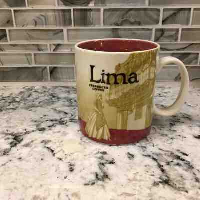 NEW Starbucks Coffee LIMA PERU Global Icon Series Mug 16 oz size cup NWB - Sold on eBay Dec, 4th 2019 for $40.00