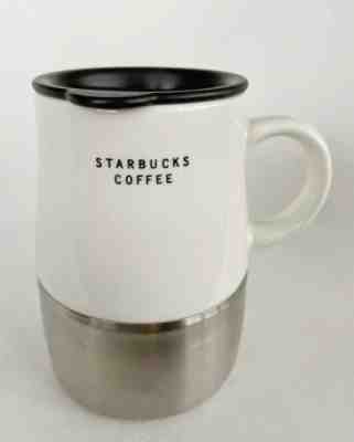 2004 STARBUCKS Coffee Stainless Steel Bottom Travel Mug Cup 14 oz With Lid - Sold on eBay Dec, 4th 2019 for $25.00