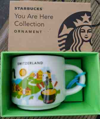 Brandnew: Starbucks You Are Here Ornament Switzerland (YAH Series) - Sold on eBay Dec, 4th 2019 for $24.90
