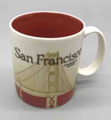 Starbucks 2011 San Francisco Collector Coffee Cup Mug 16oz - Sold on eBay Dec, 4th 2019 for $17.95