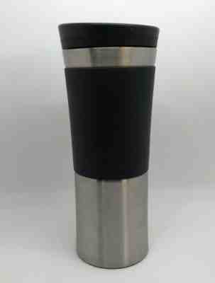 Starbucks 2010 Roller Ball Stainless Double Wall 16oz Travel Tumbler Mug (RF1048 - Sold on eBay Dec, 4th 2019 for $29.95