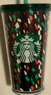 STARBUCKS Confetti Cup Cold Cup Acrylic Tumbler HOLIDAY 2019 16 oz Christmas - Sold on eBay Dec, 4th 2019 for $25.99