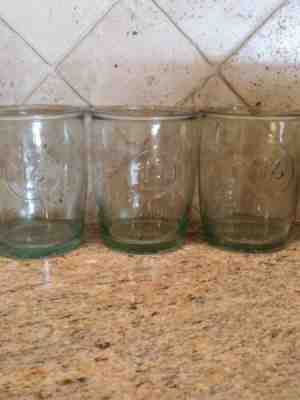 3 Starbucks Recycled Glass 16 oz Grande Made In Spain Clear Green Cup RARE HTF - Sold on eBay Dec, 4th 2019 for $35.49
