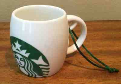 BRAND NEW Starbucks Classic Espresso Cup Mug Ornament Demitasse Mermaid 2010 - Sold on eBay Dec, 4th 2019 for $19.99