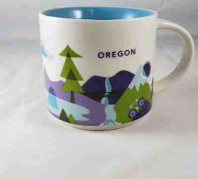 Starbucks Coffee Mug OREGON "You Are Here Collection" YAH 2015  - Sold on eBay Dec, 4th 2019 for $15.99
