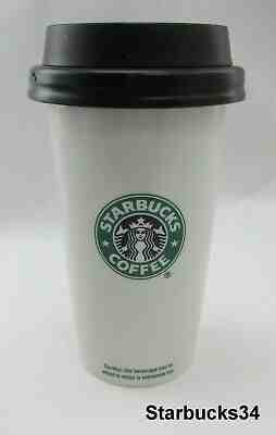 Starbucks Coffee 2009 Ceramic Travel To-Go Cup 12 Oz. Locking Lid NEW S34 - Sold on eBay Dec, 4th 2019 for $24.95