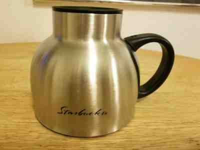 Starbucks Stainless Steel Chubby Mug With Lid, 16 oz.  - Sold on eBay Dec, 4th 2019 for $29.99