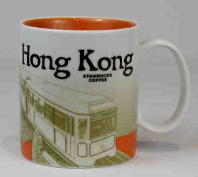 Starbucks Coffee Global Icon Series City Mug 16oz - Hong Kong 2008 - Sold on eBay Dec, 4th 2019 for $29.99