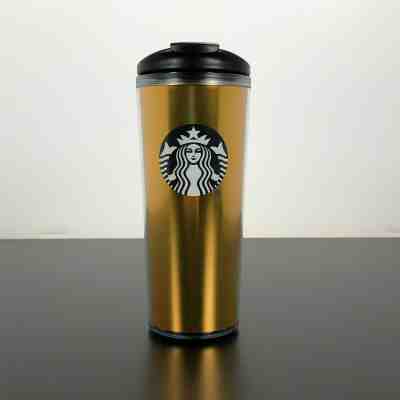 Starbucks Gold 16oz Tumbler Holiday 2018 - Sold on eBay Dec, 4th 2019 for $19.95