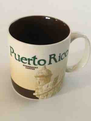 2013 Starbucks Coffee Mug Puerto Rico Global Icon Collector Mug San Juan Morro - Sold on eBay Dec, 4th 2019 for $16.00