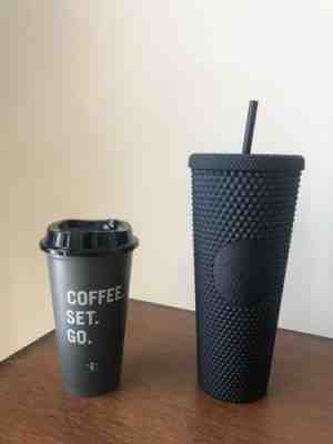 Starbucks Fall 2019 Limited Edition Studded Tumbler Cup & Coffee Set Go Cup. - Sold on eBay Dec, 4th 2019 for $75.50