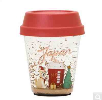 Starbucks Japan Holiday snow globe TOGO RED CUP Winter 2019 - Sold on eBay Dec, 4th 2019 for $44.90