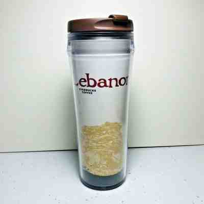 Starbucks Coffee Cup Mug Tumbler / Travel Mug Lebanon 12 oz 2004 - Sold on eBay Dec, 4th 2019 for $24.88