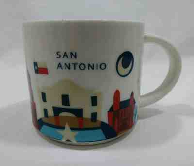 Starbucks You Are Here Collection 2015 San Antonio Coffee Cup/Mug 14 oz  - Sold on eBay Dec, 4th 2019 for $35.00