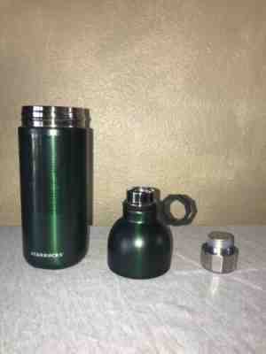 STARBUCKS DOUBLE WALL STAINLESS STEEL 20 OZ WATER BOTTLE - DARK GREEN - NEW - Sold on eBay Dec, 2nd 2019 for $17.95