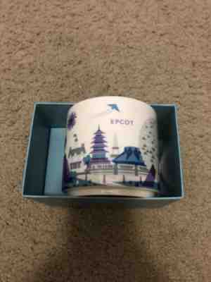 NIB DISNEY PARKS STARBUCKS EPCOT YOU ARE HERE COFFEE MUG CUP 14OZ - Sold on eBay Dec, 6th 2019 for $25.00