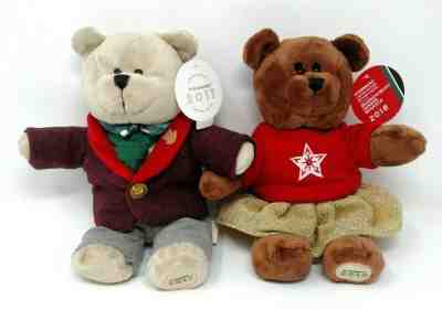 2 NEW Starbucks Bearista 2017 BOY & 2018 GIRL Teddy Bear Holiday Christmas Plush - Sold on eBay Dec, 6th 2019 for $29.95