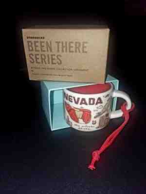 Starbucks NEVADA BEEN THERE Across the Globe Ornament Mini Demitasse Mug N/B '18 - Sold on eBay Dec, 6th 2019 for $17.59
