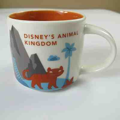 Disney Animal Kingdom V2 You Are Here (YAH) Starbucks Mug 14oz - Sold on eBay Dec, 6th 2019 for $39.95