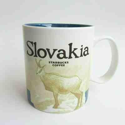 Original Starbucks City Mug 16 oz Global icon city SLOVAKIA Series 2017 - Sold on eBay Dec, 5th 2019 for $22.00