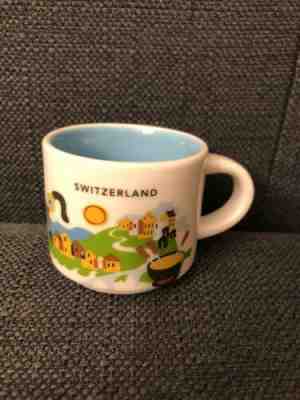 Starbucks Ornament 2oz Mug SWITZERLAND YAH You Are Here Espresso cup Demitasse - Sold on eBay Dec, 5th 2019 for $15.00