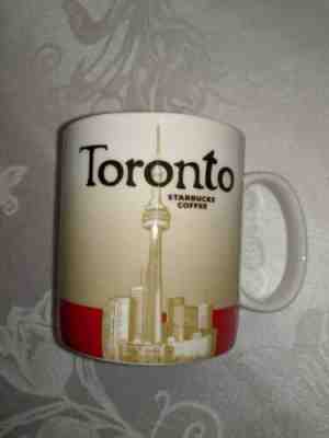 Starbucks Coffee 2012 Toronto Skyline CN Tower City Icon Mug 16oz  - Sold on eBay Dec, 5th 2019 for $32.99