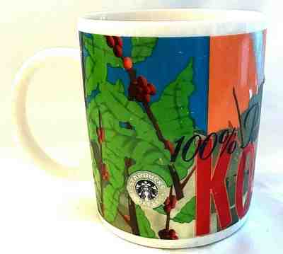 Starbucks Kona 100% Pure Mug 2001 Vintage Discontinued Series - Sold on eBay Dec, 5th 2019 for $29.99