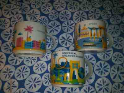 STARBUCKS ~ Universal Orlando Resortl/Epcot You Are Here" Icon Mug (NEW) lot 3 - Sold on eBay Dec, 5th 2019 for $49.99