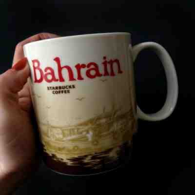 Starbucks Bahrain 16oz Global Icon Coffee Mug Series Travel the World Collector - Sold on eBay Dec, 5th 2019 for $30.60