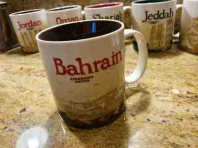 Starbucks BAHRAIN Coffee Mug 16oz Global Icon Series, MIC, w SKU - Sold on eBay Dec, 5th 2019 for $42.00
